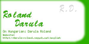 roland darula business card